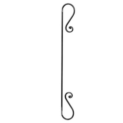 PANEL DE HIERRO FORJADO 12MM X 110MM X 1000MM -1071/3