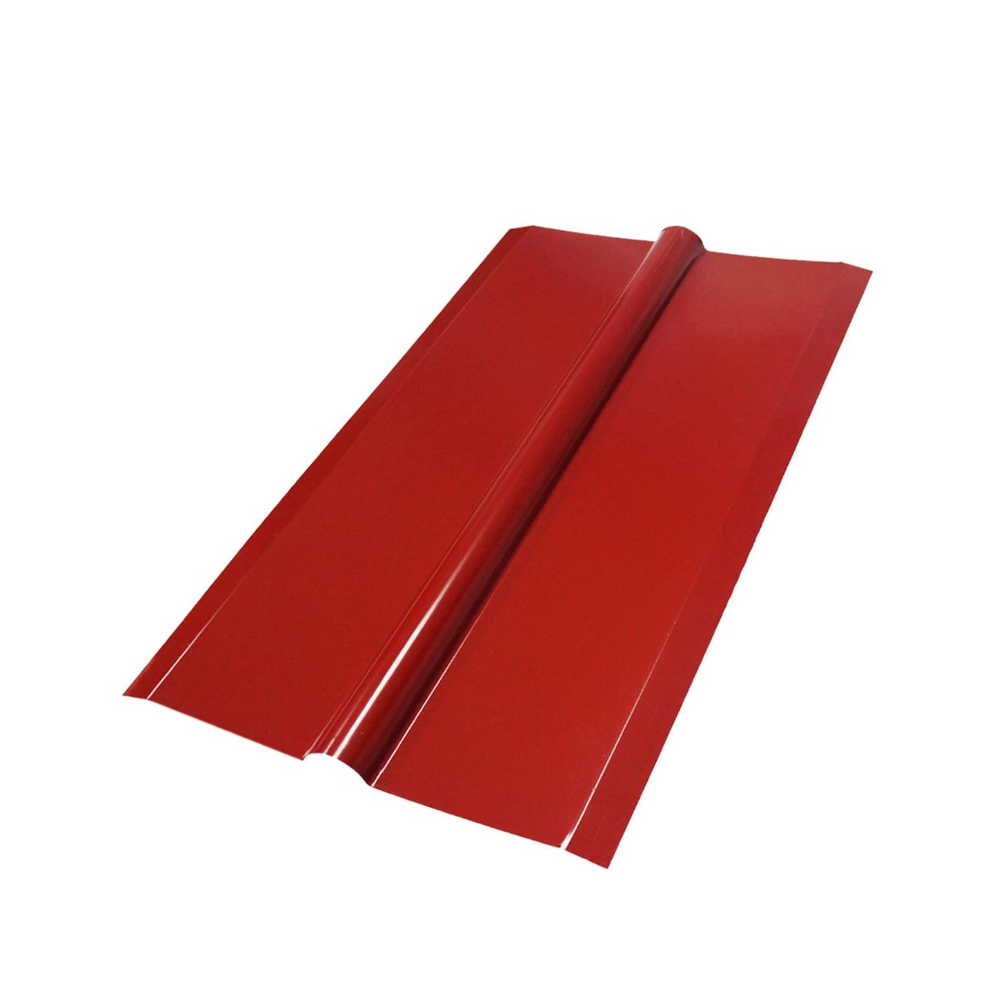 CABALLETE PARA LAMINAS CANAL CORRIENTE 24 PULGADAS X 96 PULGADAS CALIBRE 26 ROJO