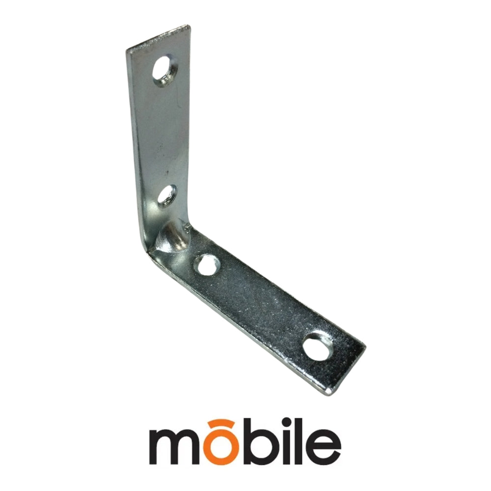 ESCUADRA 2 PULGADAS X 2 PULGADAS X 0.6 PULGADAS X 1.9MM ACERO ZINCADO