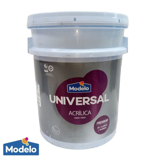 PINTURA LATEX UNIVERSAL BLANCO HUESO 5 GL17000-0031-05 MODELO