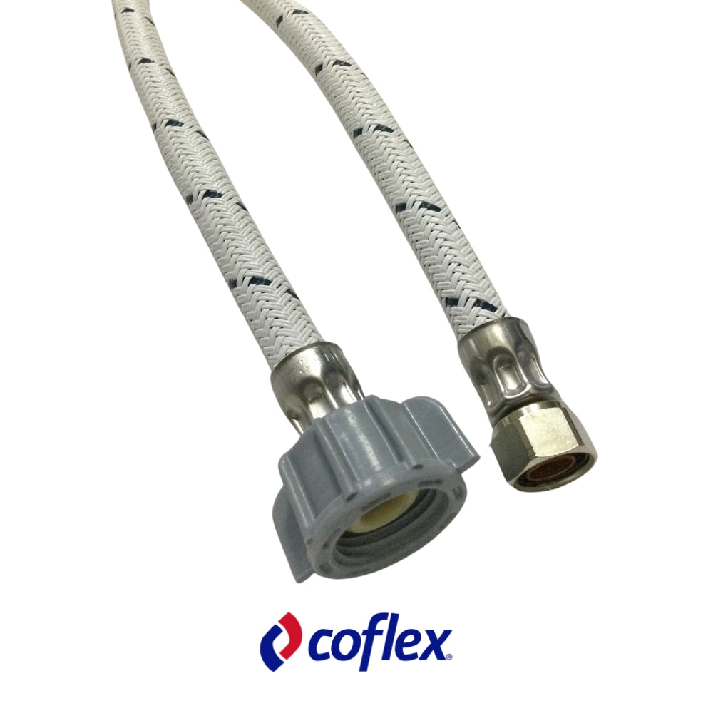 TUBO DE ABASTO PARA FREGADOR /LAVAMANOS 3/8 IN X 1/2 IN X 20 IN DE VINILO COFLEX
