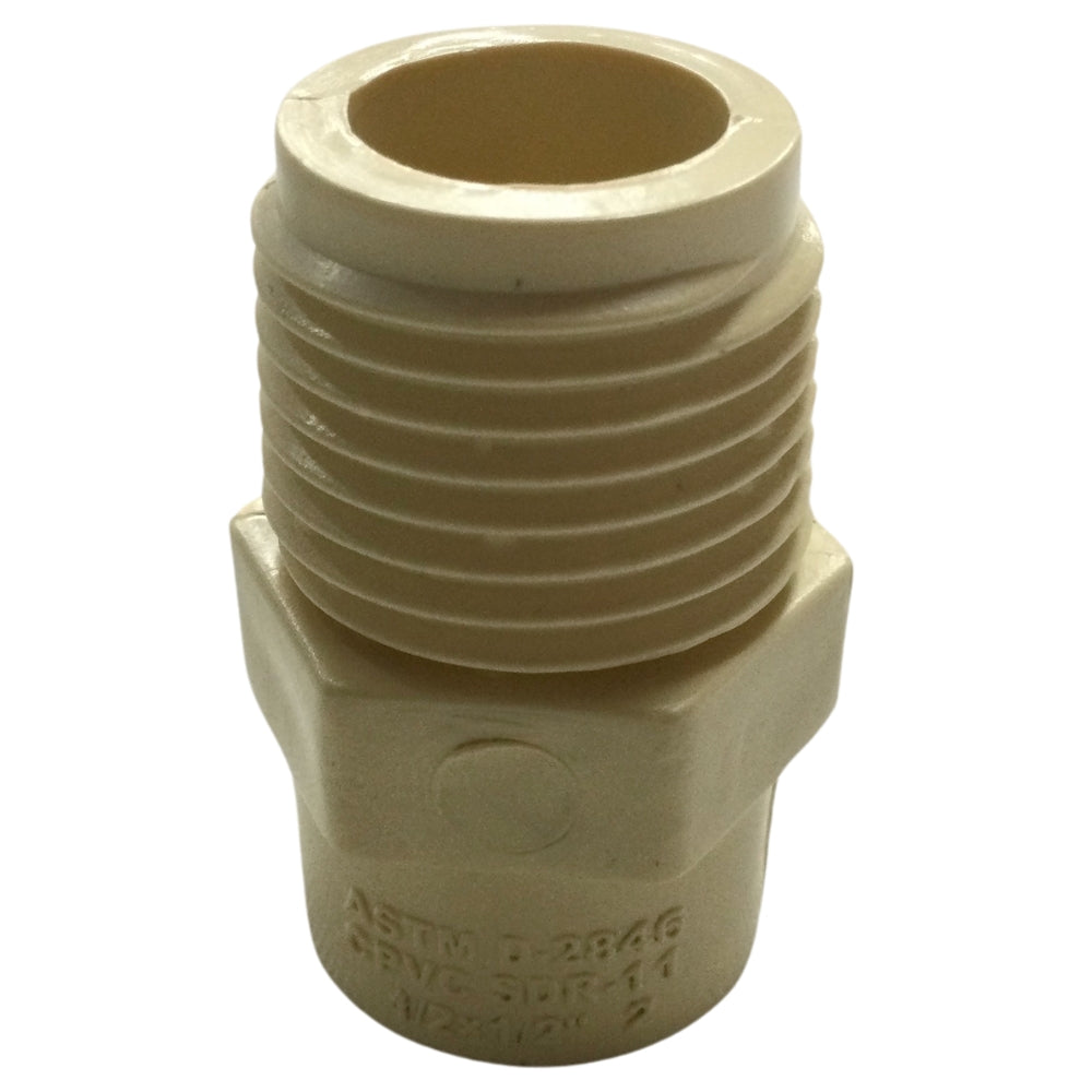 ADAPTADOR MACHO CPVC CTS 12MM-1/2 PULGADAS C/C