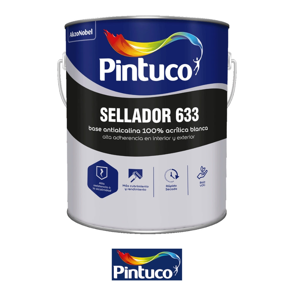 SELLADOR BLANCO 633 1 GL (3.785L) PINTUCO  10381501