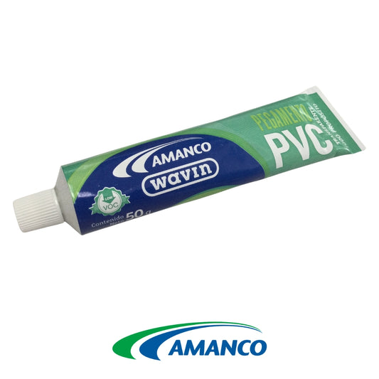 PEGAMENTO PVC TRANSPARENTE TODO PROPOSITO (CANAL) 50GR