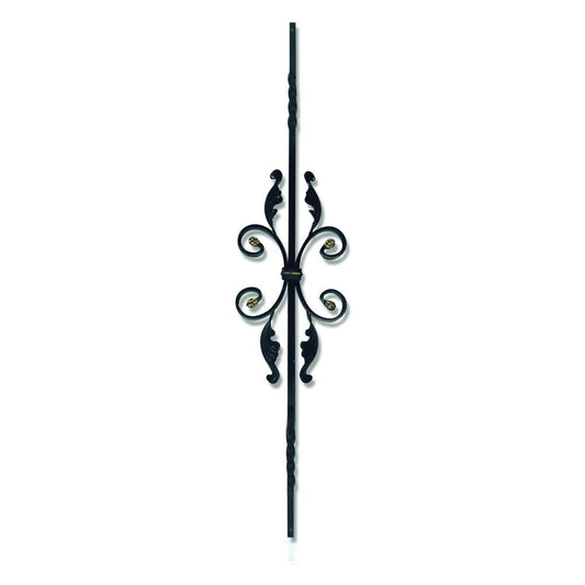 PANEL DE HIERRO FORJADO  12X12X170X900 - 52/A/3