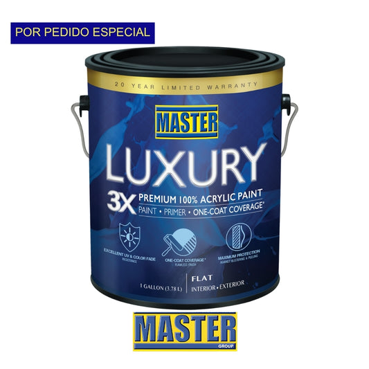 PINTURA ACRILICA LUXURY 2 EN 1 FLAT MTB GALON VV3442P