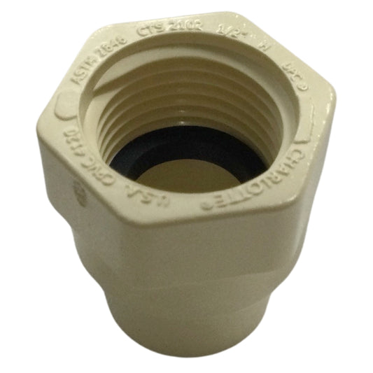 ADAPTADOR HEMBRA CPVC CTS 12MM-1/2 PULGADAS C/C