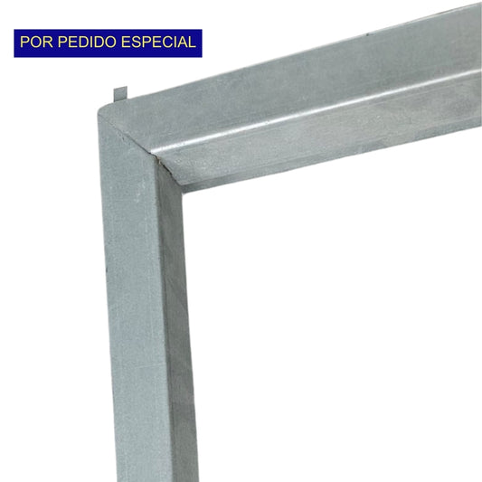 MARCO GALVANIZADO 3 PIES X 7 PIES CALIBRE 20 IZQUIERDO  METALPRO