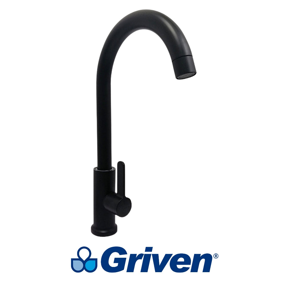 LLAVE MONOMANDO DE FREGADOR NEGRO GRIVEN A367-SH900-BK