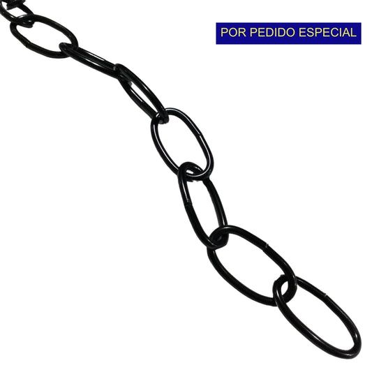 CADENA DECORATIVA NEGRA #10 - METRO