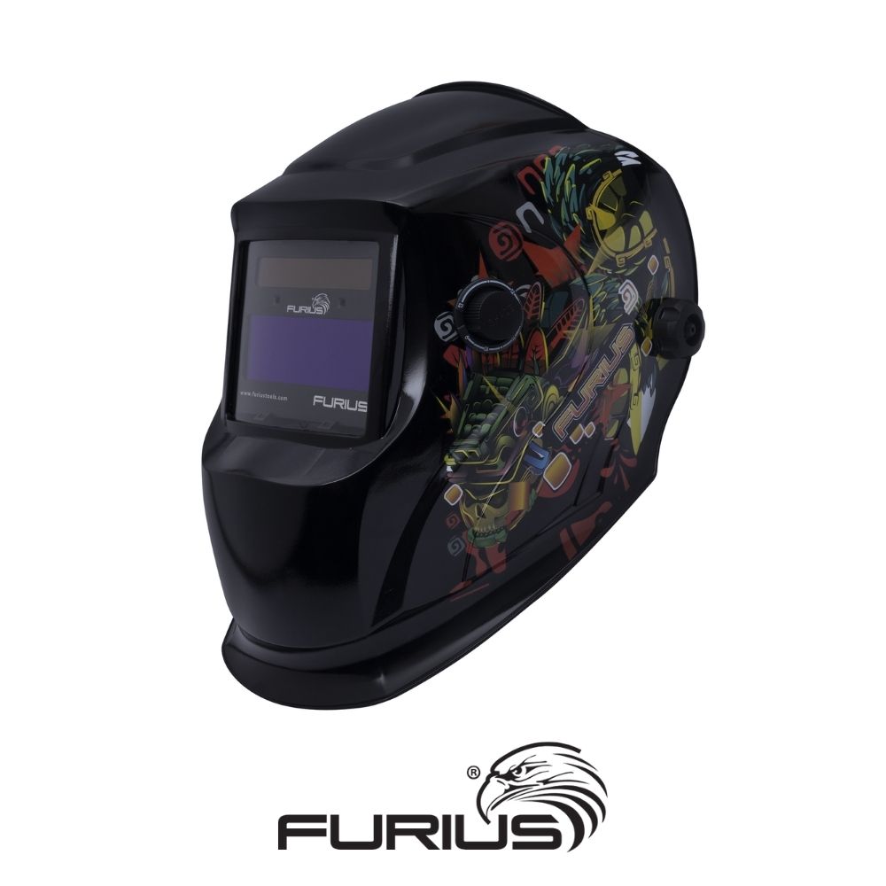 MASCARA DE SOLDAR ELECTRONICA FURIUS FENIX 83 DRAGON