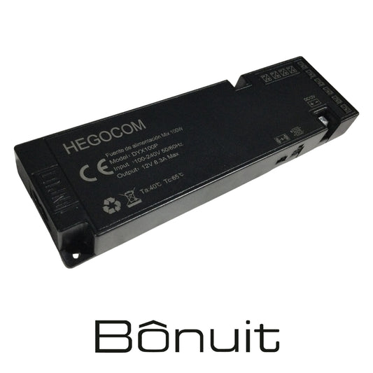 FUENTE DE ALIMENTACION PARA PERFIL LED DC 12V-8,3A 100W SLIM DIMERIZABLE