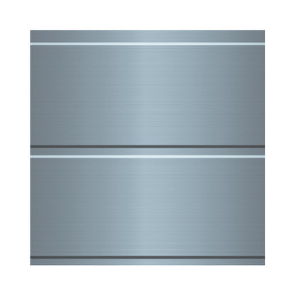 CIELO RASO DE PVC SILVER CON DIVISION 8mm X 20cm X 5.9m (1.18m2) SKYLINE