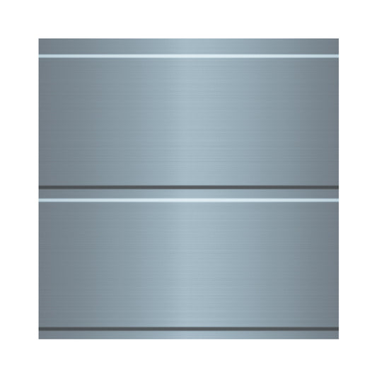 CIELO RASO DE PVC SILVER CON DIVISION 8mm X 20cm X 5.9m (1.18m2) SKYLINE