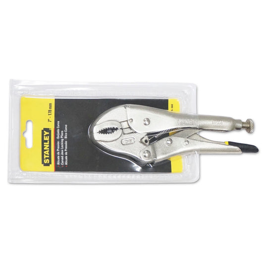 PINZA PRESION 7 PULGADAS CURVA STANLEY