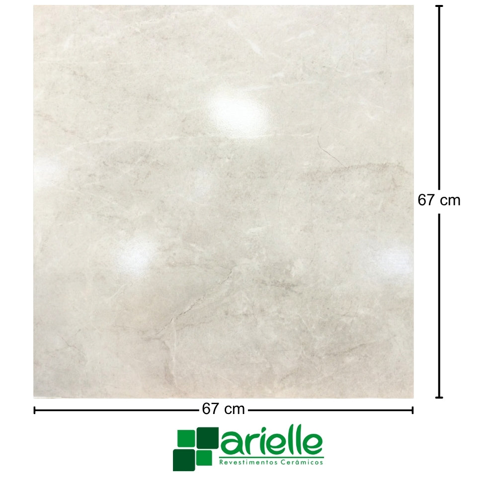 PISO CERAMICO 58821 RETIF ANTURIO CINZA 67X67CM 2,71 M2/CAJA