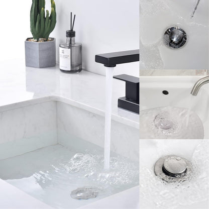 DESAGUE PARA LAVAMANOS CON BOTON DE ACERO INOXIDABLE GRIVEN GVB-PL221A
