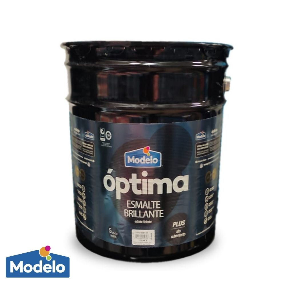 PINTURA ESMALTE BRILLANTE OPTIMA TINT 5GL 11001-0081-05 MODELO