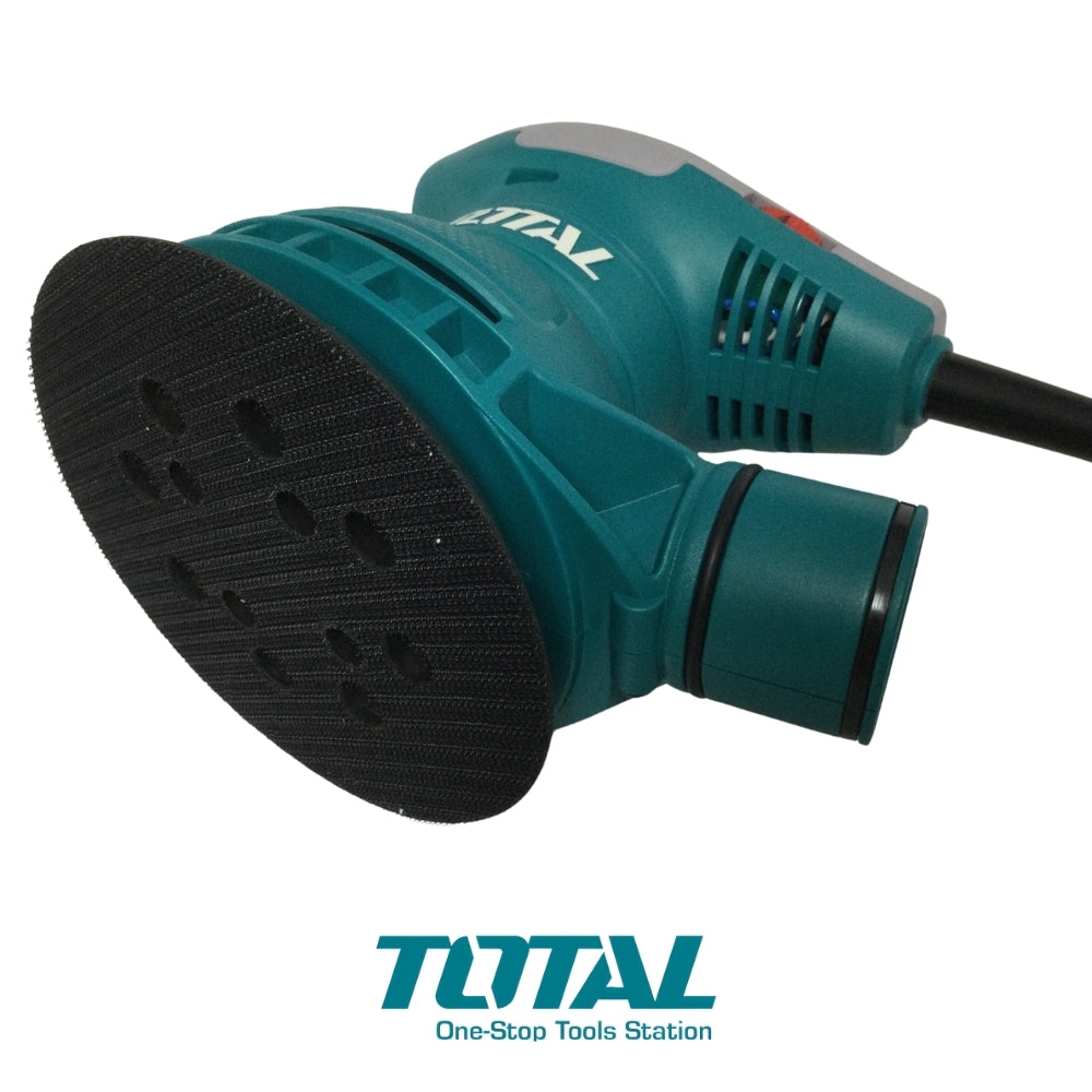 LIJADORA ORBITAL CIRCULAR ROTATIVA DE 5 PULGADAS 1300 RPM 320 W 110-120 V TOTAL UTF2131256