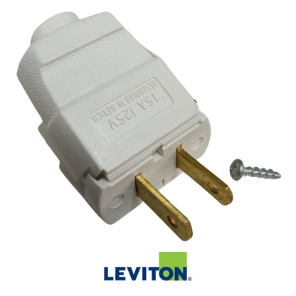 CONECTOR ELECTRICO TERMOPLASTICO 15A/125V BLANCO (3201175)