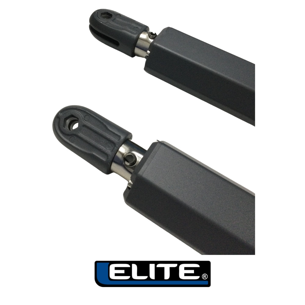 KIT DE BRAZOS PARA PUERTAS ABATIBLES 250KG O 2.5MTS DE CAPACIDAD ELITE