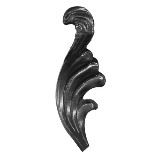 PETALO DE HIERRO FORJADO IZQUIERDO 30X90X3mm - 136/12