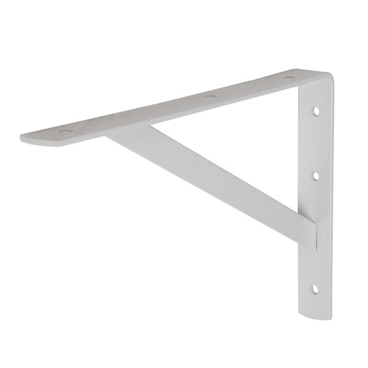 BRAZO TIPO ESCUADRA BLANCA HEAVY DUTY PARA TABLILLA 13 PULGADAS X 20 PULGADAS 4.0mm FIERO