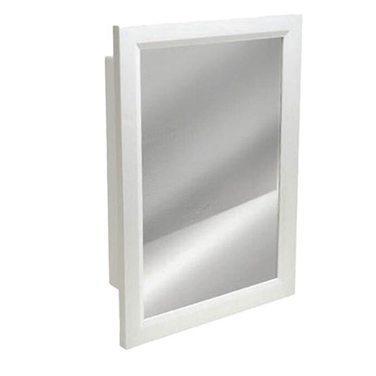 BOTIQUIN DE BAÑO BLANCO 406.4 MM - 16 PULGADAS CON ESPEJO ZENITH W231
