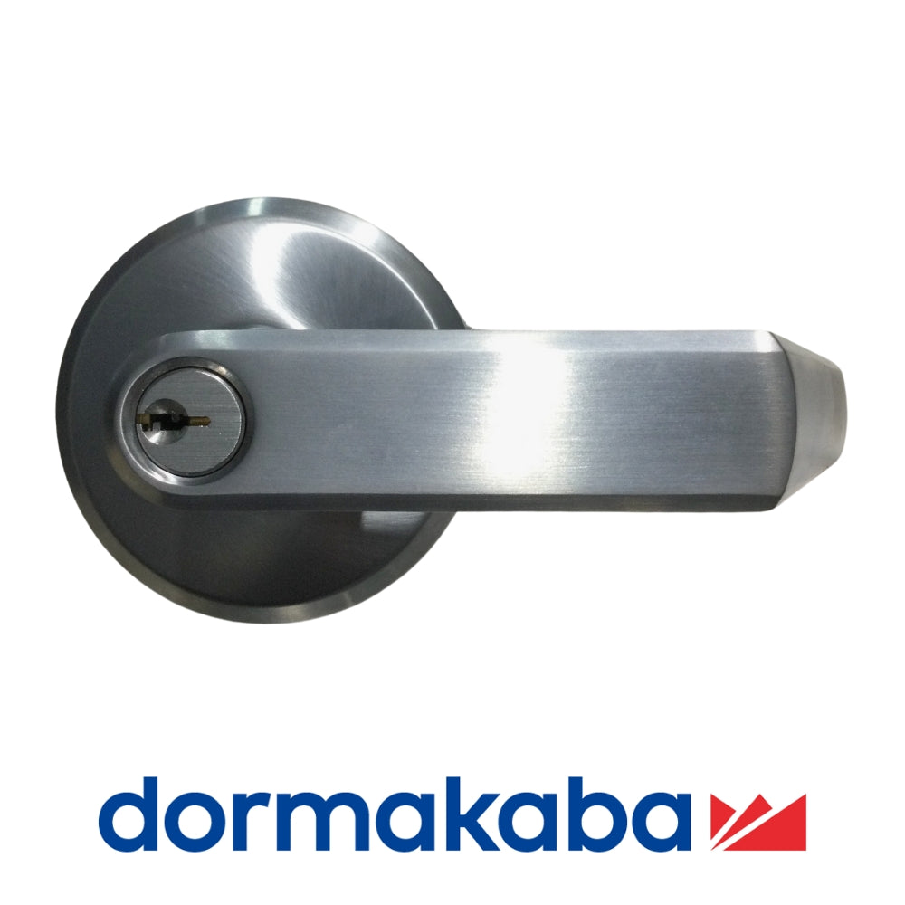CERRADURA DE MANIGUETA DE ALTO TRAFICO SIERRA CROMO SATINADO GRADO 2 QCL250E626S8118FKWKD