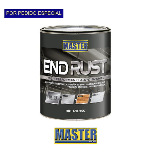 ESMALTE DE ACEITE ANTICORROSIVO BASE END RUST PTB CUARTO VV2730P MASTER
