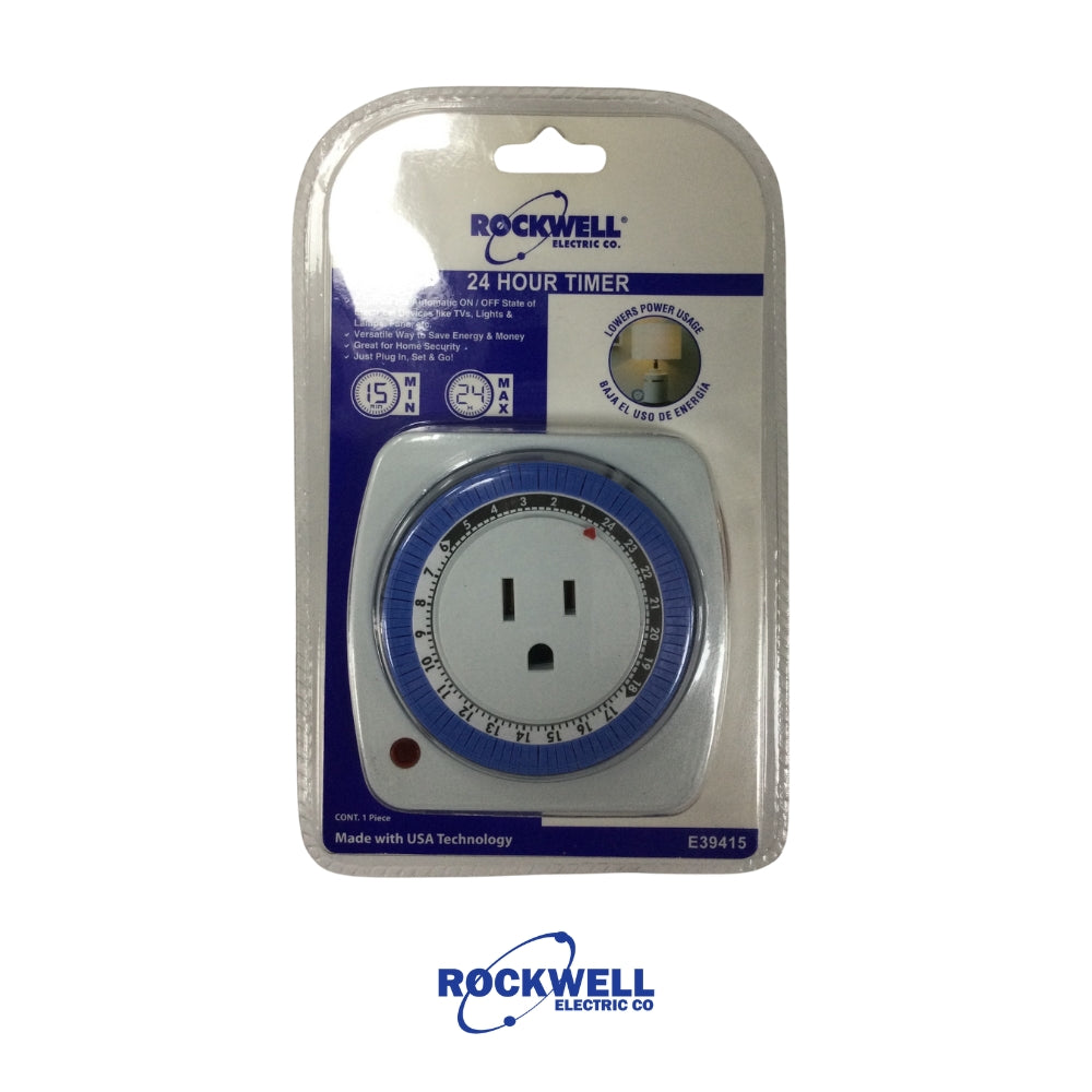 TEMPORIZADOR 24 HORAS  PULGADASRK PULGADAS