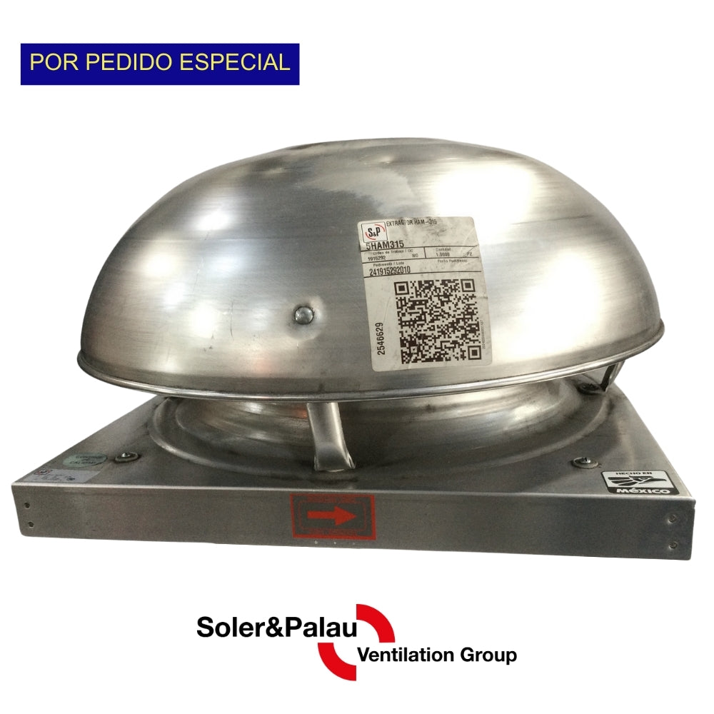 EXTRACTOR TEJADO 25 PULGADAS 1098 CFM -HAM-315
