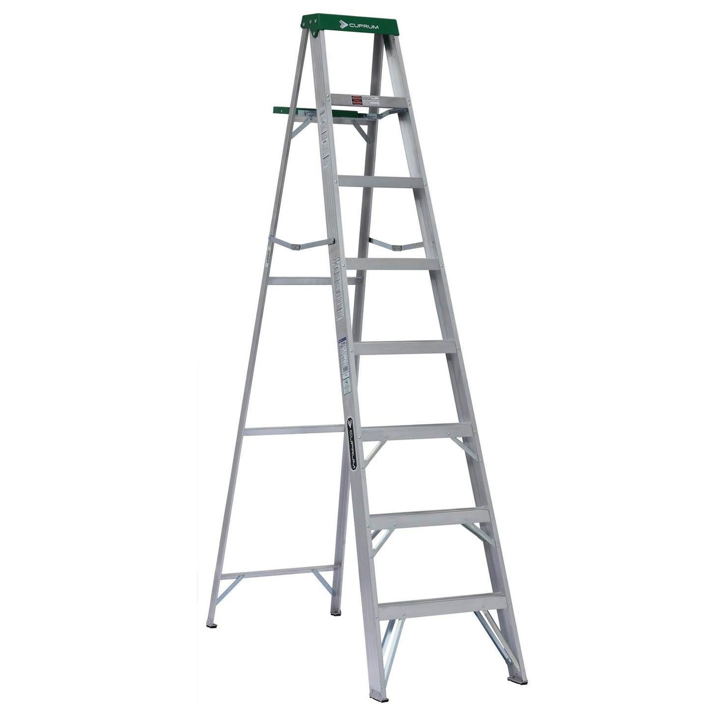 ESCALERA TIJERA USO PROFESIONAL ALUMINIO 8 PIES 175 KG 728-08N/C-2213-08 CUPRUM