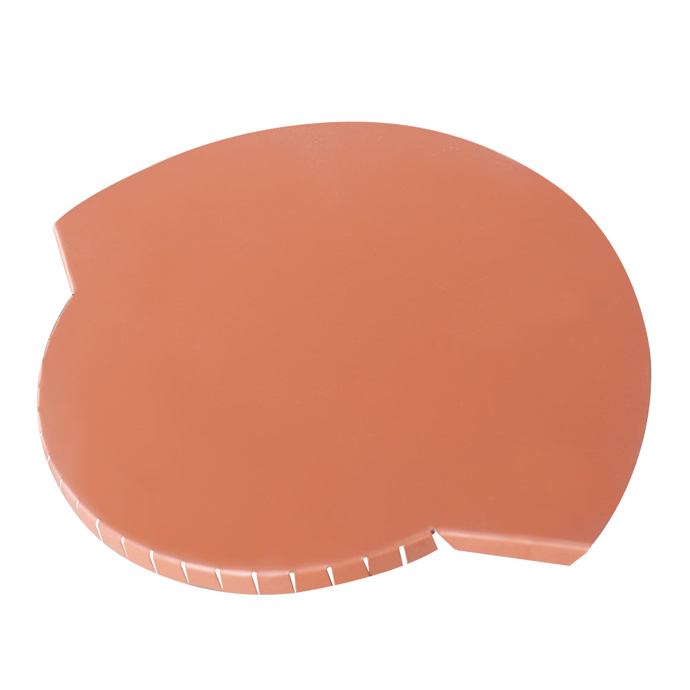 TAPA CABALLETE PARA TEJA METALICA ACABADO TERRACOTA ESMALTADO TEJAGALA