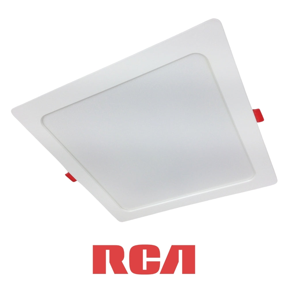 PANEL LED EMPOTRABLE CUADRADO LUZ DIA 18W 85-277V 1260LM RCA (RLSLD18W)