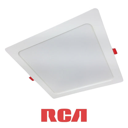 PANEL LED EMPOTRABLE CUADRADO LUZ DIA 18W 85-277V 1260LM RCA (RLSLD18W)