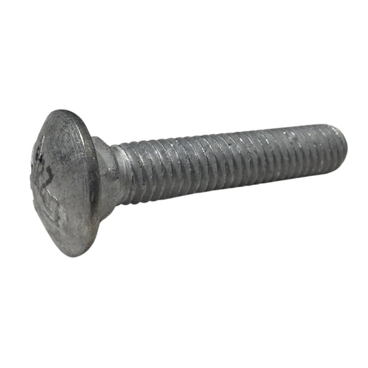 PERNO DE CARRUAJE GALVANIZADO EN CALIENTE 3/8 PULGADAS-16 x 2 PULGADAS ROSCA ESTANDAR