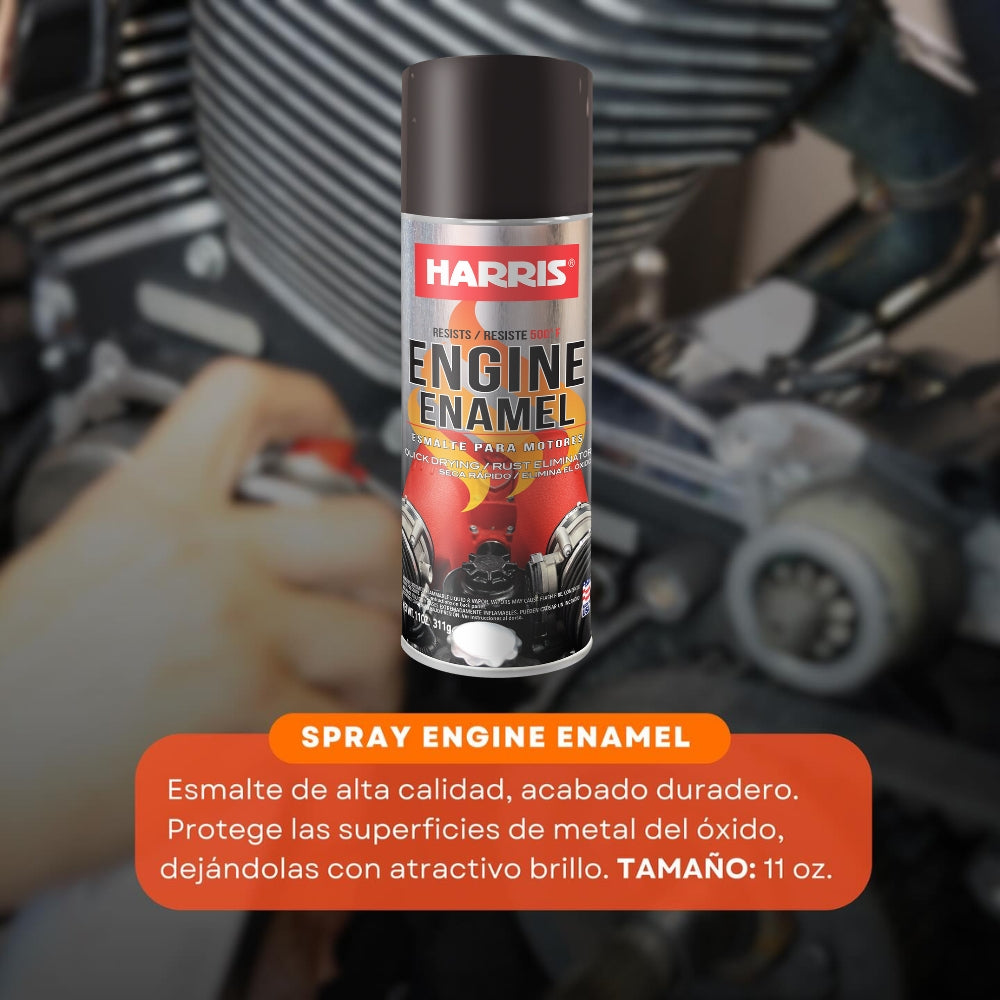 HARRIS SPRAY ALTA TEMPERATURA  P/M NEGRO MATE 38083