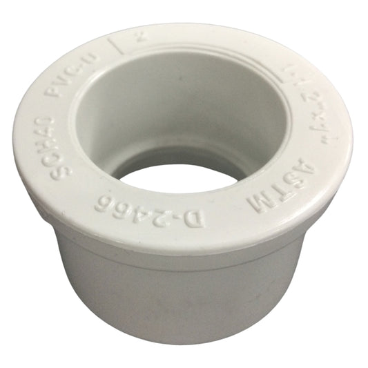 REDUCCION PVC 1-1/2 PULGADAS X 1 PULGADAS SCH-40