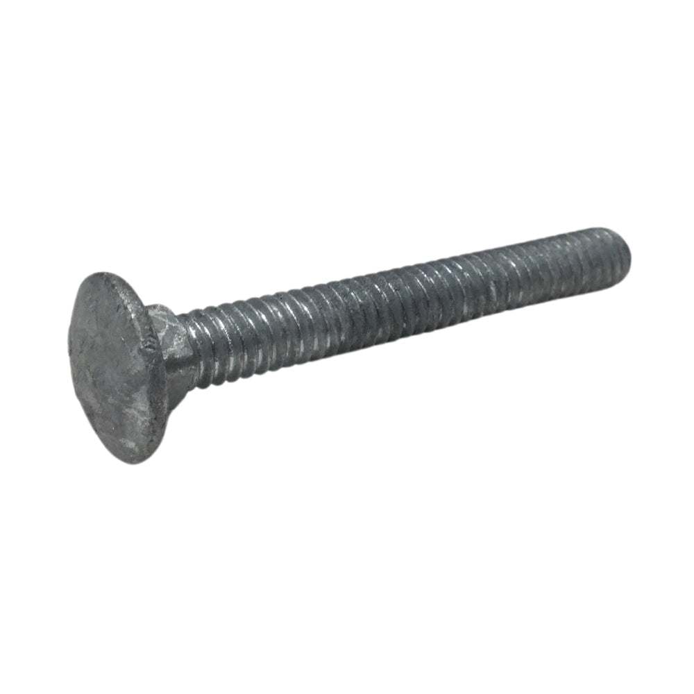 PERNO DE CARRUAJE GALVANIZADO EN CALIENTE 1/4 PULGADAS-20 x 2 PULGADAS ROSCA ESTANDAR