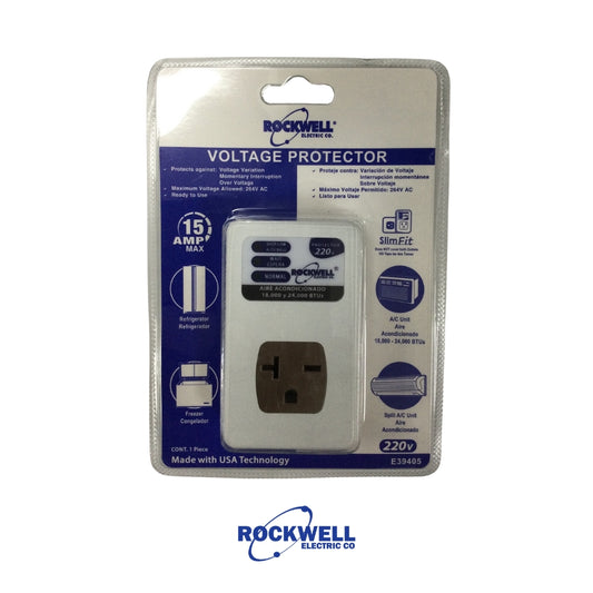 PROTECTOR DE VOLTAJE  AIRE ACONDICIONADO 220V 18-24K BTU RK E39405