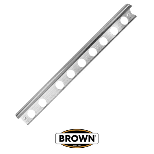 PERFIL GUARDACANTO REDONDEADO DE ALUMINIO PARA PROTEGER ESQUINAS DE REVESTIMIENTOS 23.6 MM X 9 MM X 2.6M BRTTA09C