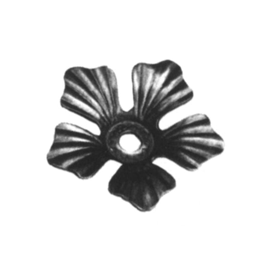 ROSETA DE HIERRO FORJADO 2X88X17mm - 138/3