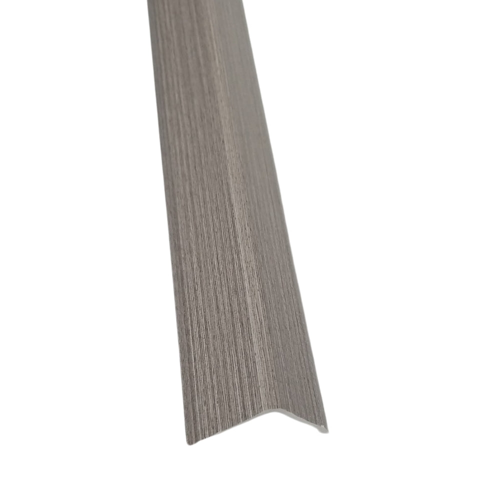 TAPA FINAL  REVESTIMIENTO  PARED  LWPC-03  GRIS OSCURO 30X30X2880MM