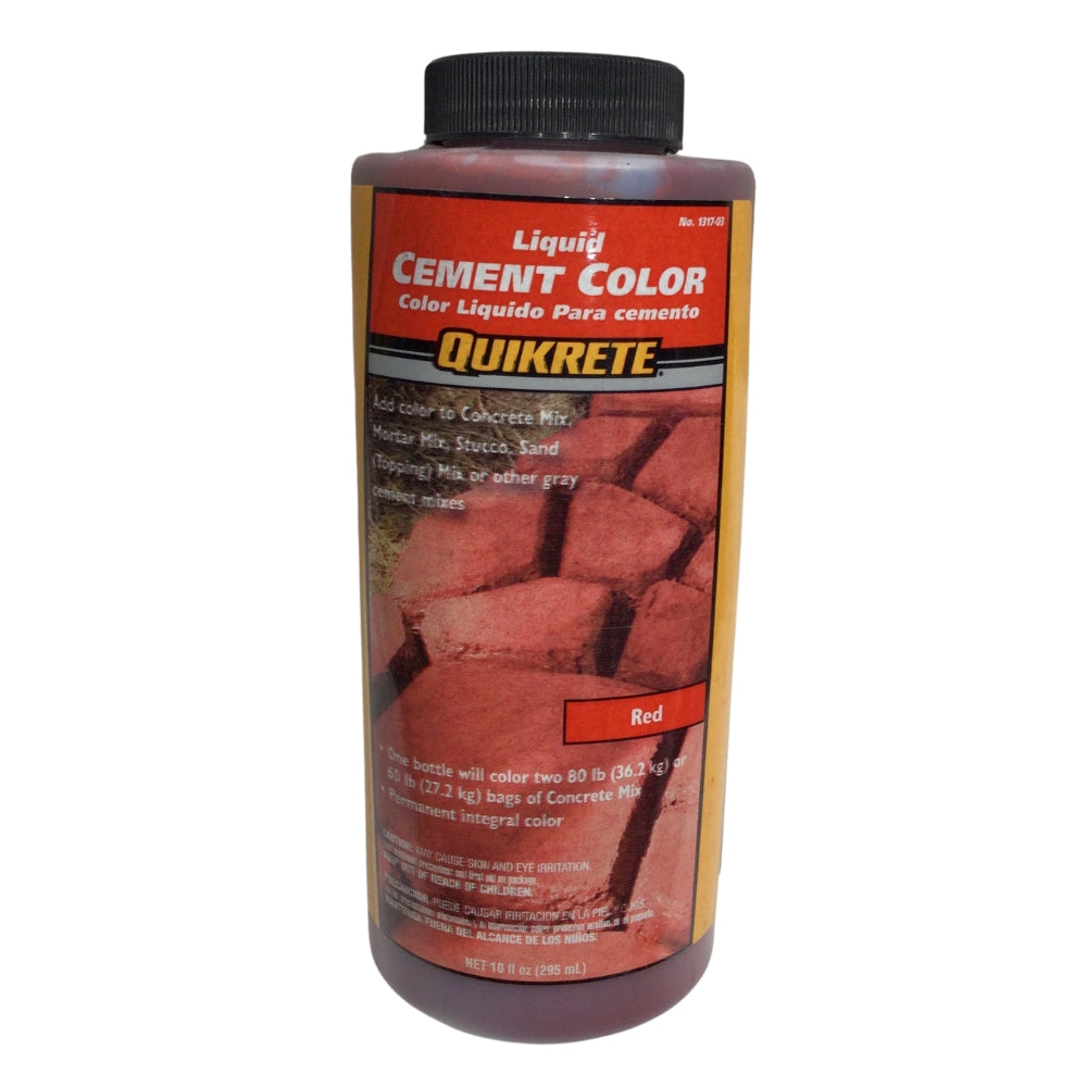 TINTE PARA CONCRETO COLOR ROJO  Q031BP QUIKRETE