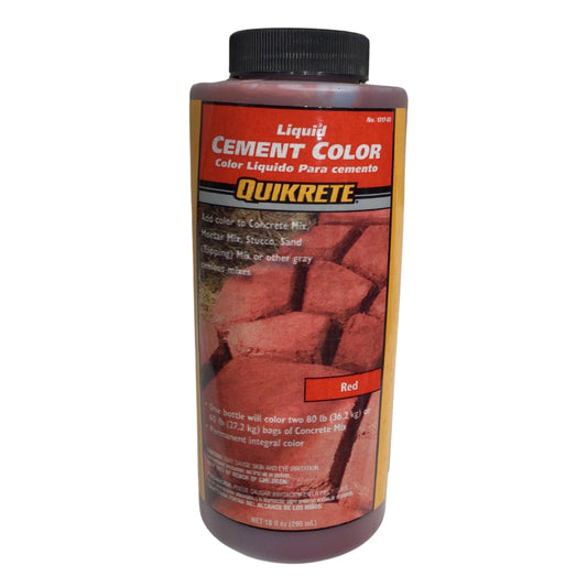 TINTE PARA CONCRETO COLOR ROJO  Q031BP QUIKRETE