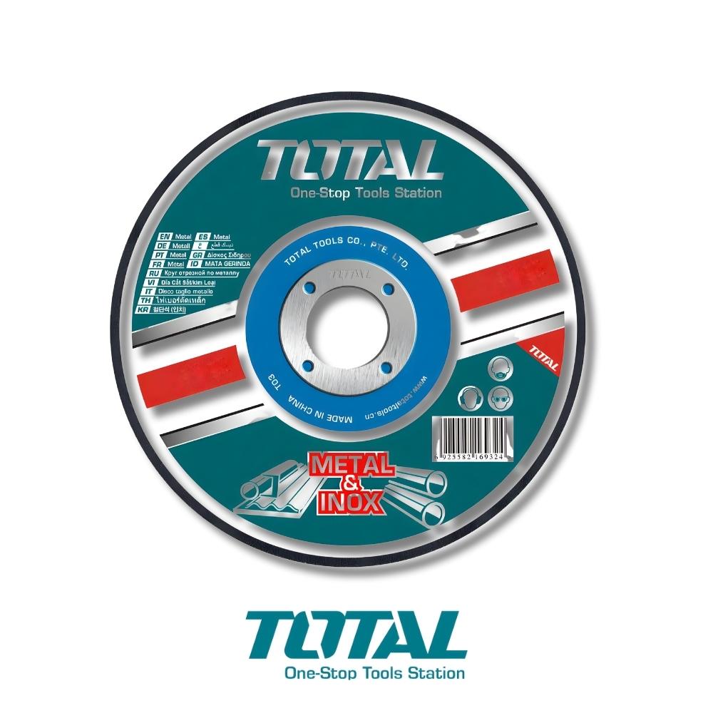 DISCO DESBASTE PARA METAL 4-1/2 PULGADASX1/4 PULGADASX 7/8 PULGADAS CENT DEP TOTAL TAC2231151