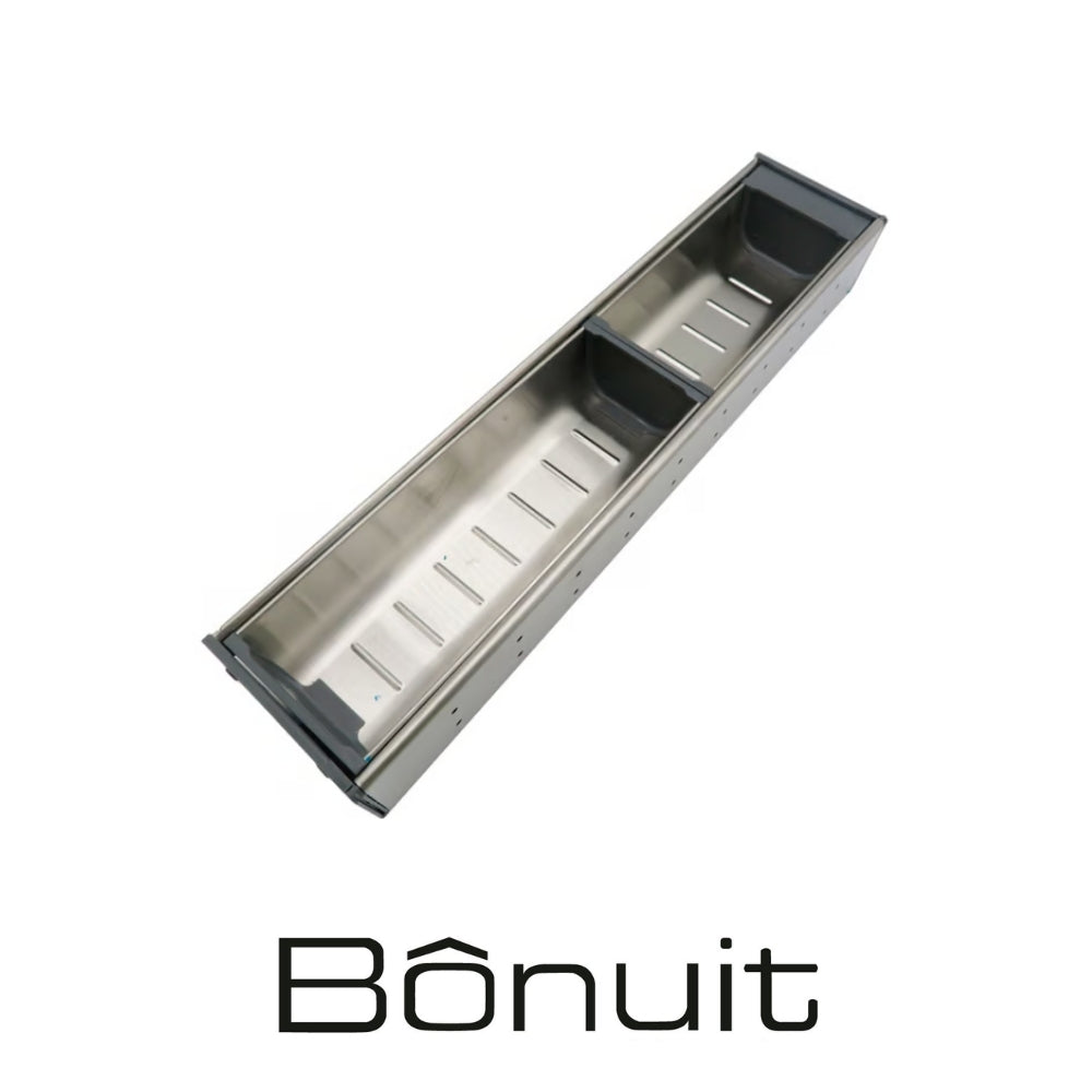 CUBERTERO ACERO 201 PARA CAJONES 474x103x64MM