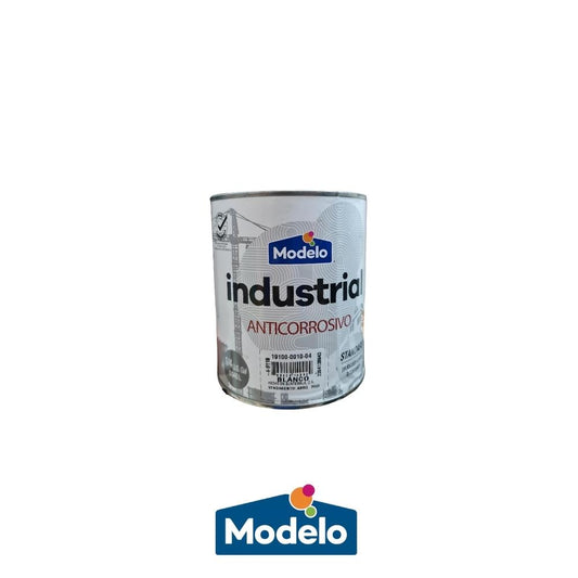 PINTURA INDUSTRIAL ANTICORROSIVA BLANCO 1/4 19100-0010-04 MODELO