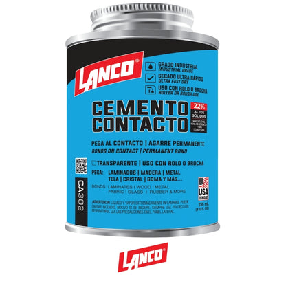 CEMENTO DE CONTACTO 8 ONZAS CA302-7 LANCO